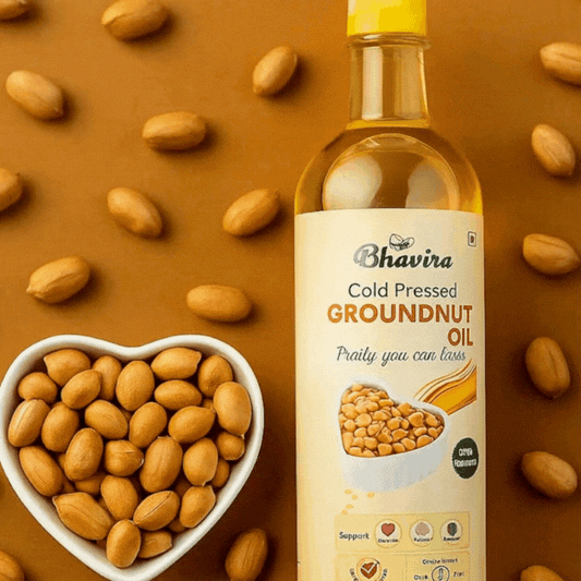 Bhavina Cold-Pressed Groundnut Oil — 1 L