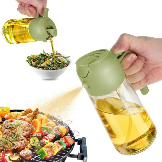 2-in-1 Sprayer & Pour Dispenser | Oil Up Your Kitchen Game – 500ml