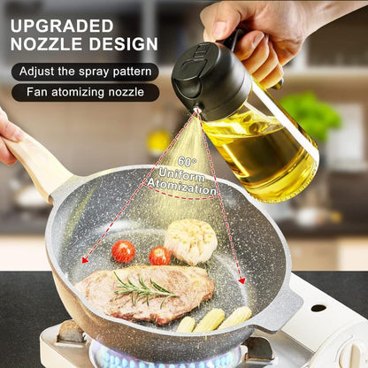 2-in-1 Sprayer & Pour Dispenser | Oil Up Your Kitchen Game – 500ml