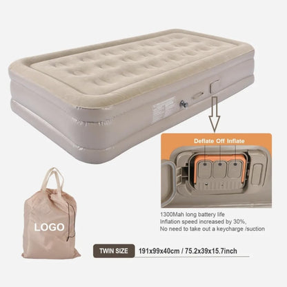 Inflatable Air Mattress Bed