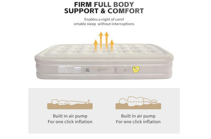 Inflatable Air Mattress Bed