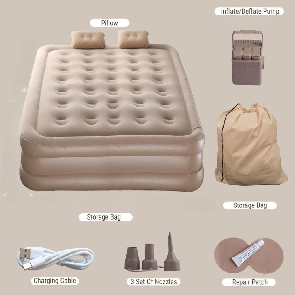 Inflatable Double Bed Air Mattress