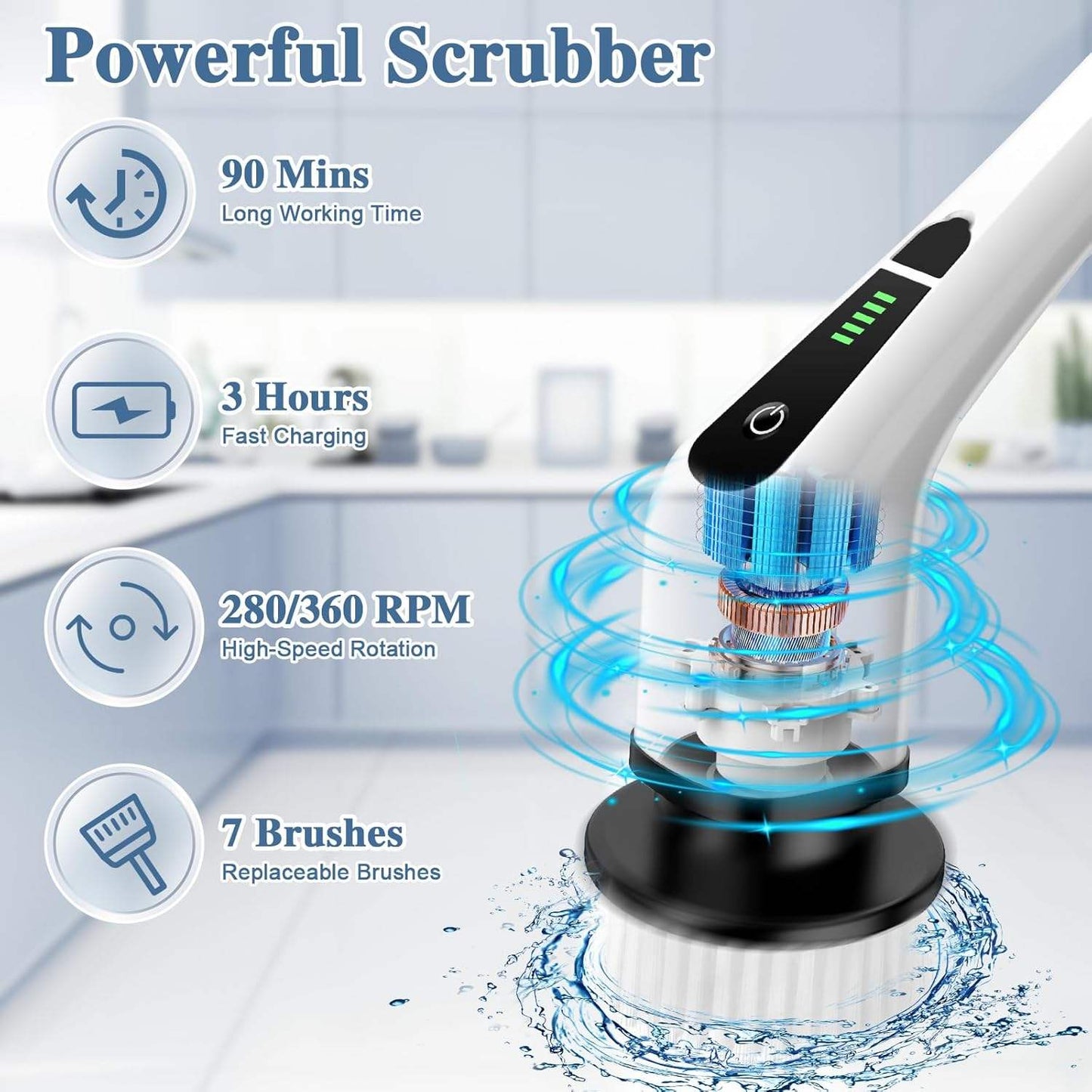 MultiScrub 9X | Full-Home Electric Cleaning System