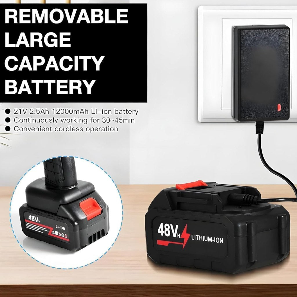 All-In-One Cordless Pressure Washer | 48V Dual Battery | Car, Bike, Patio & Home Cleaning Powerhouse