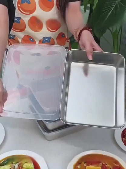 FreshLock Stainless steel baking & storage container